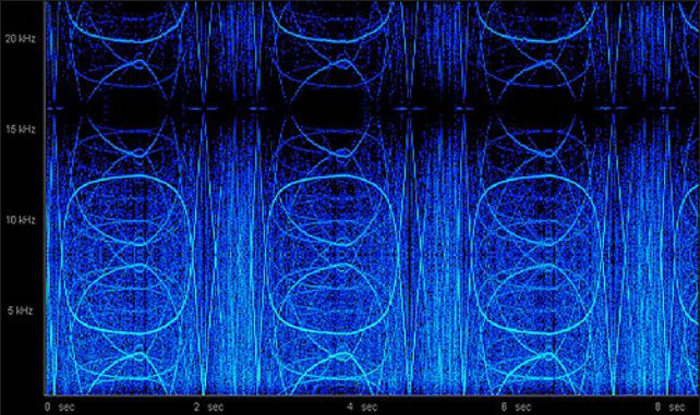 Tune in Tokyo spectrogram 1
